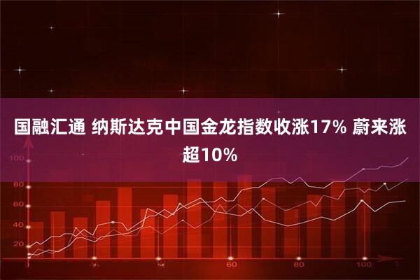 国融汇通 纳斯达克中国金龙指数收涨17% 蔚来涨超10%