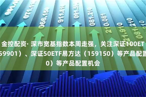 金控配资· 深市宽基指数本周走强，关注深证100ETF（159901）、深证50ETF易方达（159150）等产品配置机会